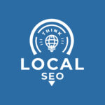 The Press Kit logo for local seo on a blue background.
